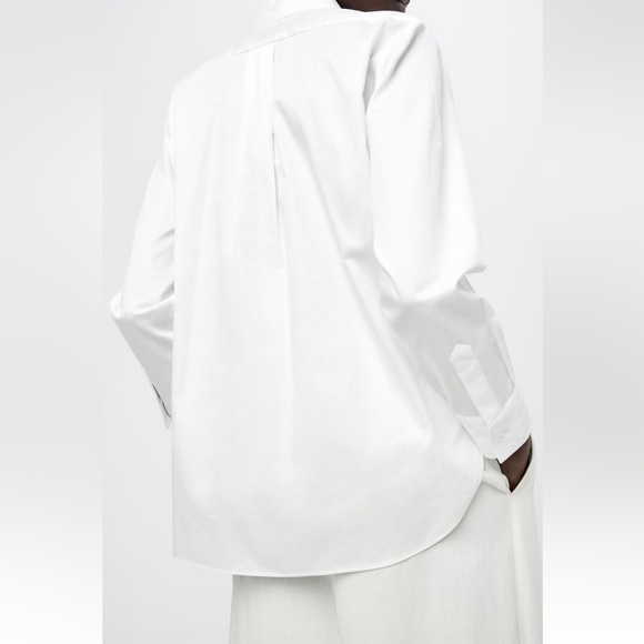 New ZARA Jewel Flower Shirt ZW Collection - Picture 4 of 8